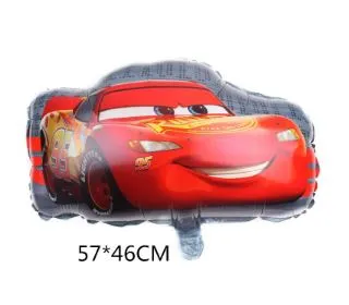 بالونه هيليوم شكل مجسم برق بنزين لون احمر